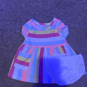 Newborn Okie Dokie newborn dress and diaper cover